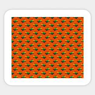 Devil Turtle Pattern Sticker